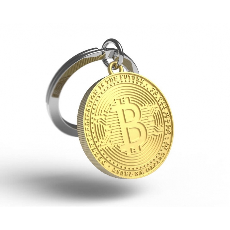 Brelok do kluczy kryptowaluta bitcoin - MTM