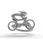 Breloczek do kluczy kolarz rowerzysta - Metalmorphose