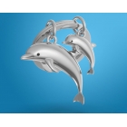 Breloczek do kluczy delfiny - MTM