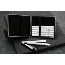 Biała papierośnica na klasyczne papierosy V.H Collection