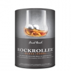 Zestaw do whisky szklanka kule chłodzące szczypce Rockroller Final Touch
