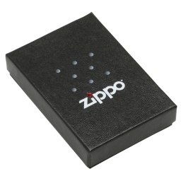Zapalniczka benzynowa Zippo Logo szara