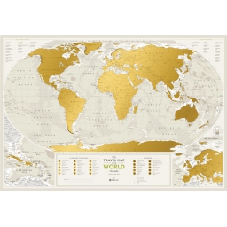 Mapa zdrapka Travel Map Geography World