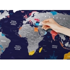 Mapa zdrapka Travel Map Holiday World