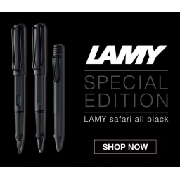 Pióro wieczne LAMY Safari All black, stalówka F, edycja specjalna