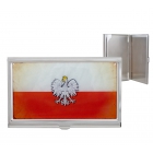 Wizytownik Flaga Polski z godłem