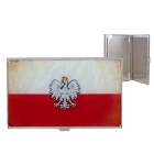 Wizytownik Flaga Polski z godłem