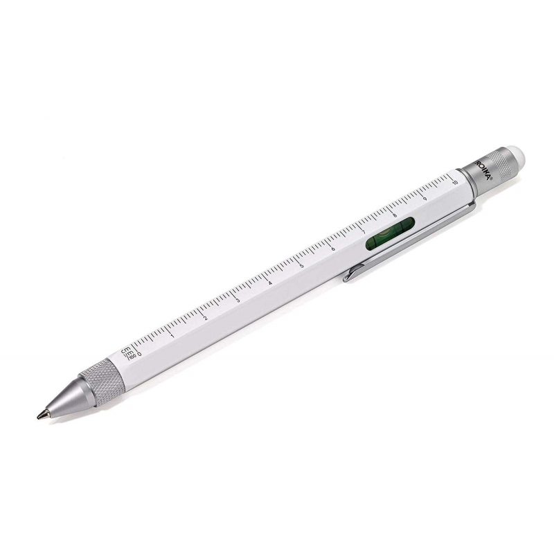 Wielozadaniowy długopis Construction White TROIKA