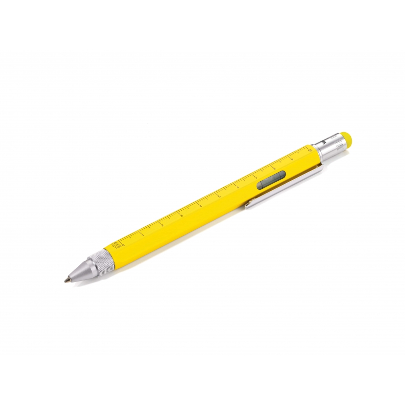 Construction długopis wielozadaniowy żółty TROIKA
