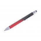 Construction długopis czerwono-czarny TROIKA
