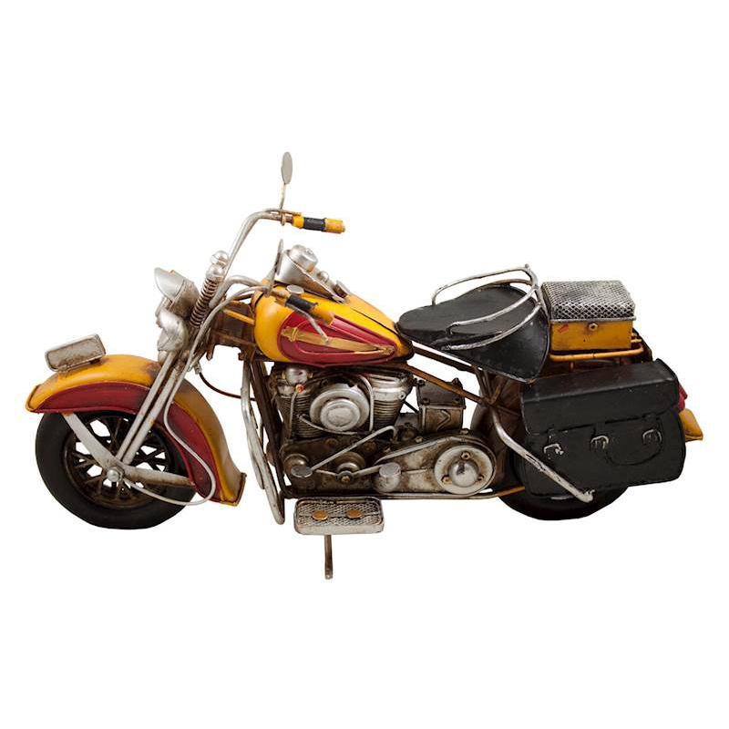 Replika motor Indian żółty